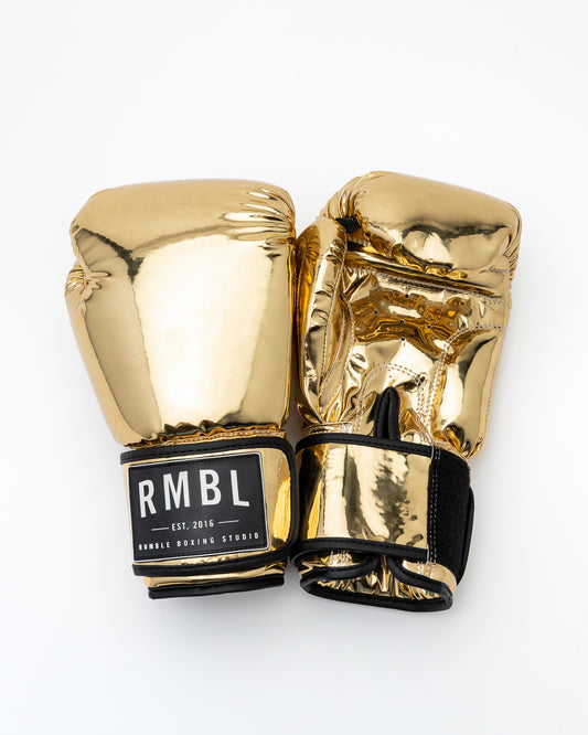 RMBL Gloves Gold 12oz Gold